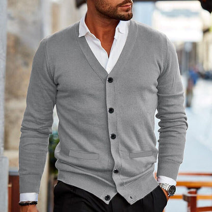 Men's Casual Knit Cardigan for Stylish Comfort 2