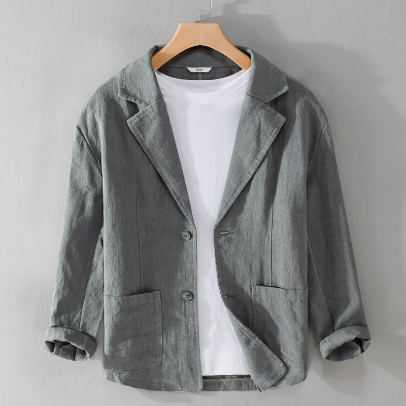 Men's Casual Linen Jacket 3