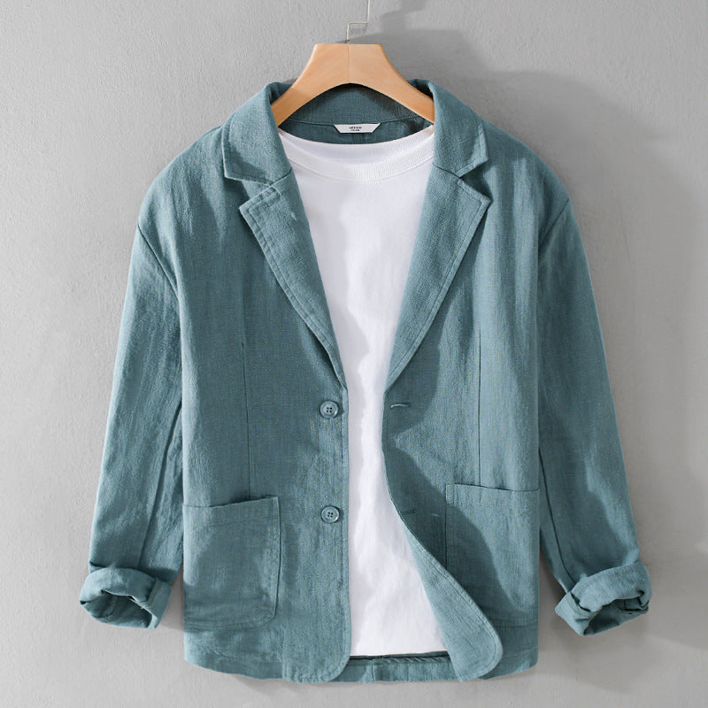 Men's Casual Linen Jacket 4