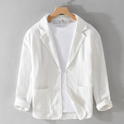 Men's Casual Linen Jacket 7