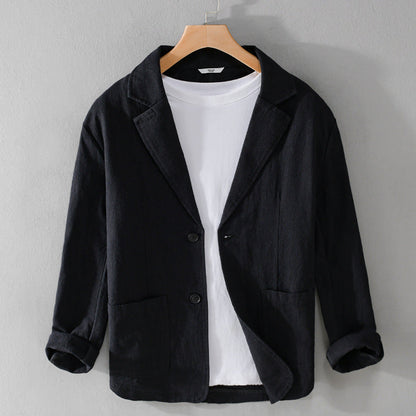 Men's Casual Linen Jacket 9
