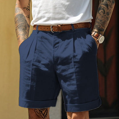 Men's Casual Linen Shorts 2