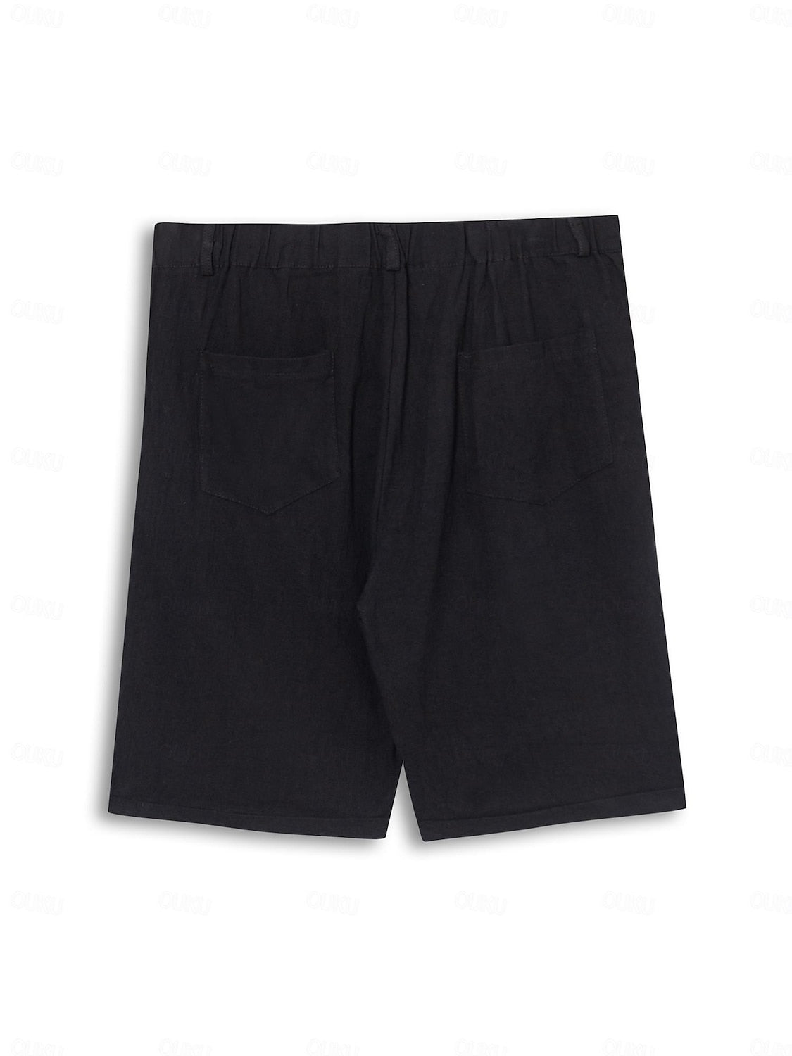 Men's Casual Linen Shorts 7