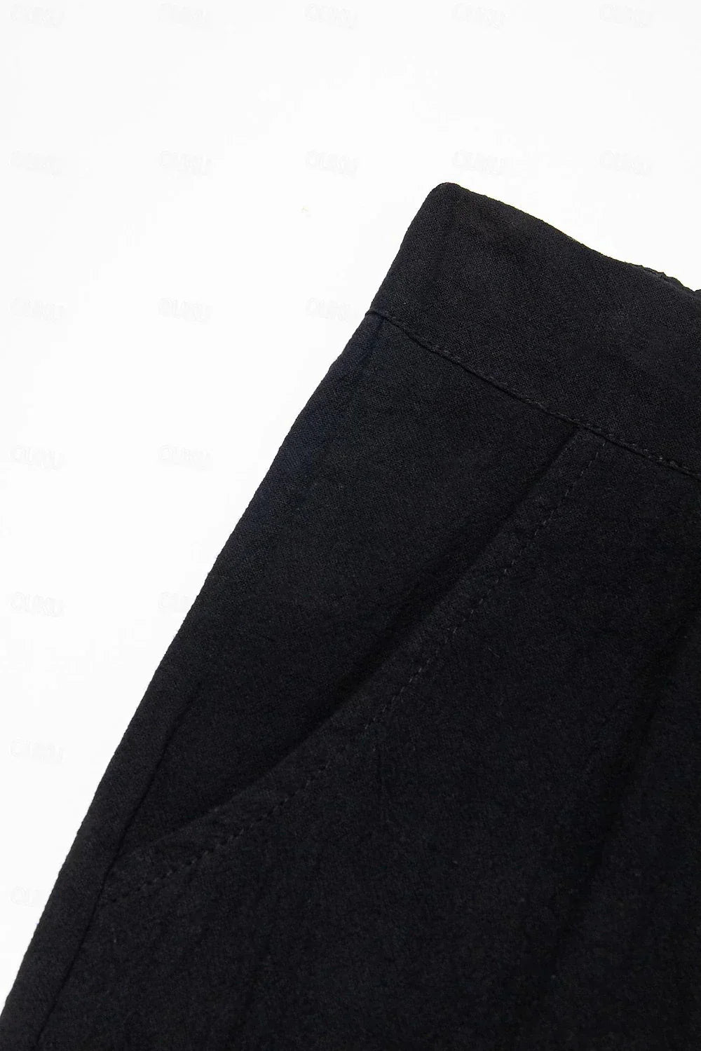 Men's Casual Linen Shorts 8
