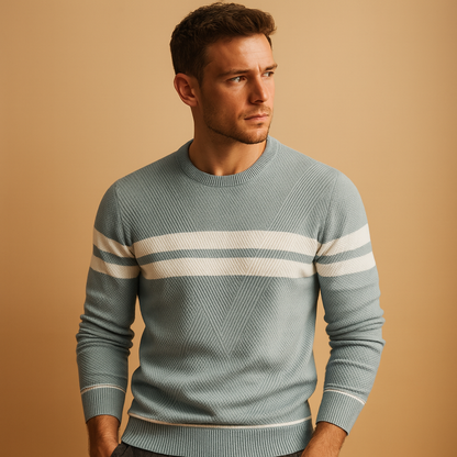Men's Casual Round Neck Sweater 0