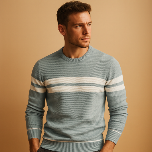 Men's Casual Round Neck Sweater 0