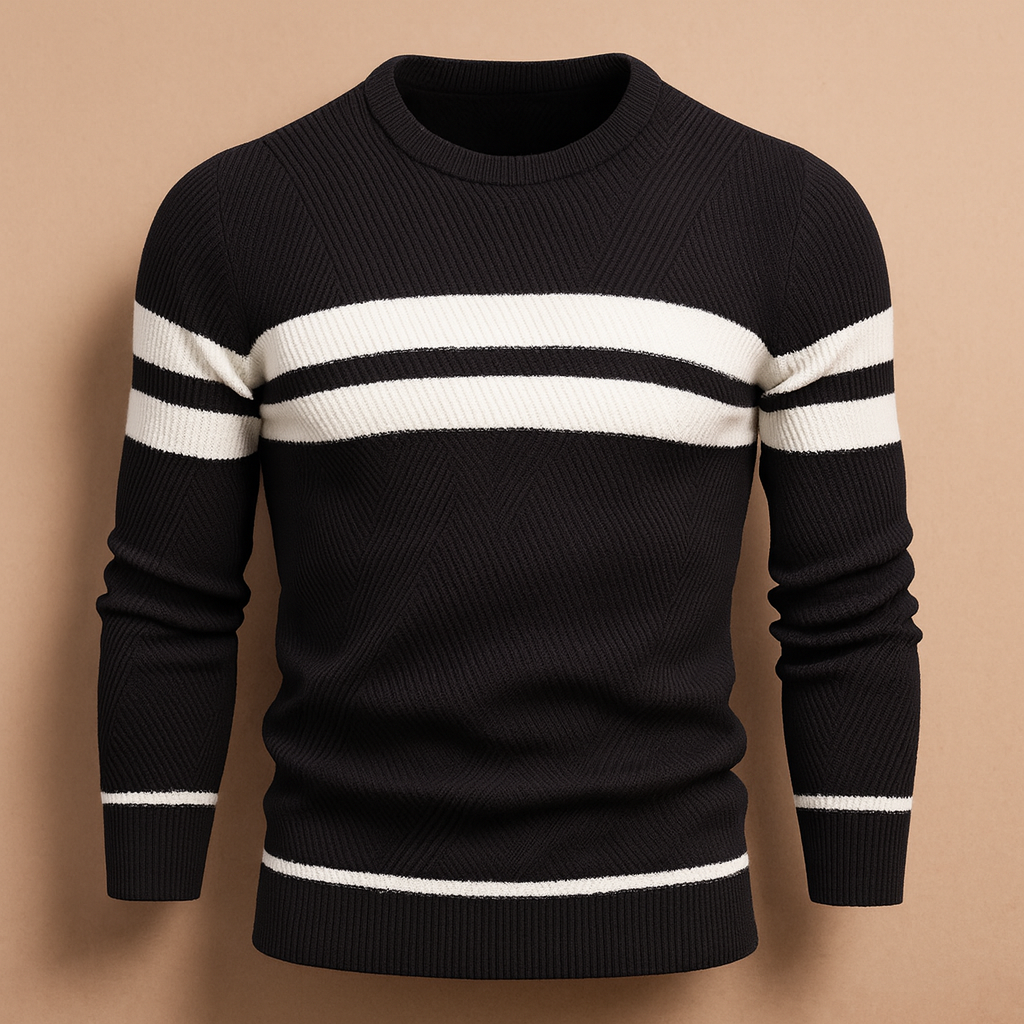 Men's Casual Round Neck Sweater 2