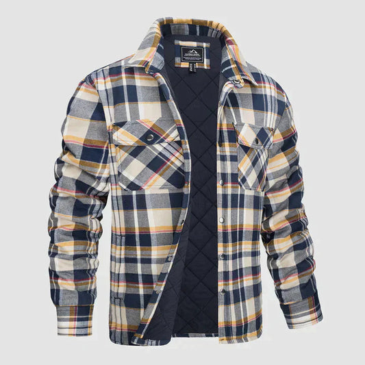 Men's Checkered Blazer Jacket for Casual and Formal Wear