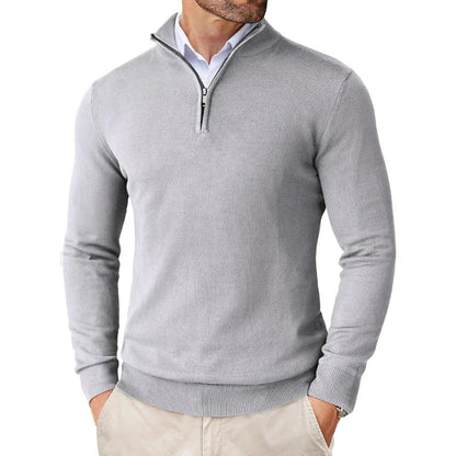 Men's Classic Half-Zip Sweater 10