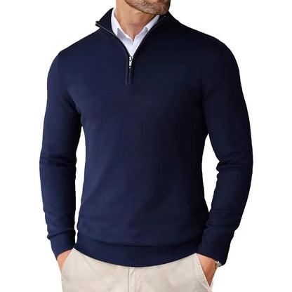 Men's Classic Half-Zip Sweater 11