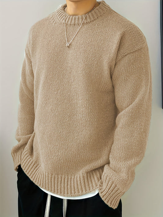 Men's Classic Knitted Sweater for Effortless Style 2