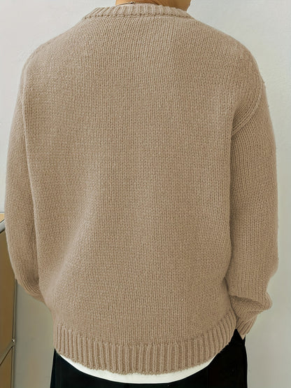 Men's Classic Knitted Sweater for Effortless Style 5