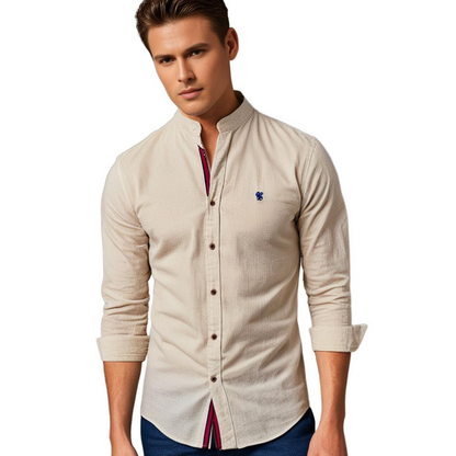 Men's Classic Long Sleeve Shirt - Versatile Casual Dress Shirt 1