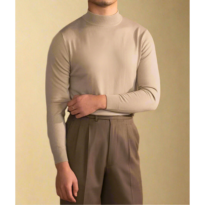 Men's Classic Roll Neck Sweater 4