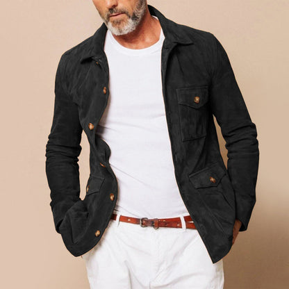 Men's Classic Suede Safari Jacket 1