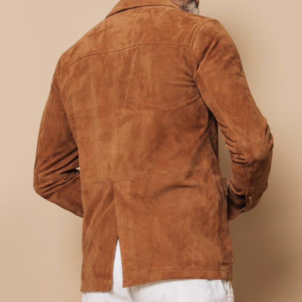 Men's Classic Suede Safari Jacket 3