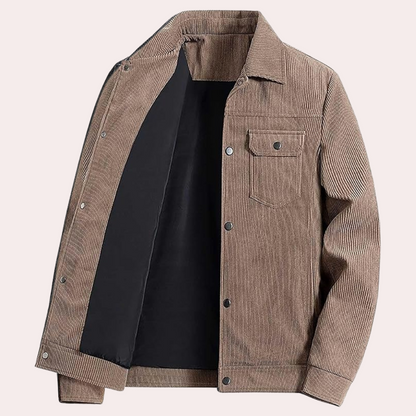 Men's Corduroy Jacket with Pockets 2