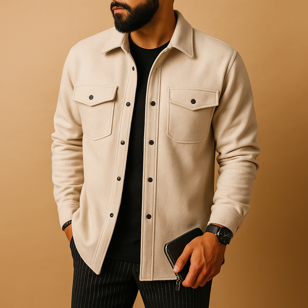 Men's Flannel Shirt - Soft and Versatile for Autumn and Winter 0