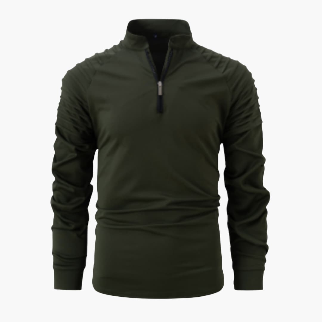 Men's Half-Zip Long Sleeve Sweater 6