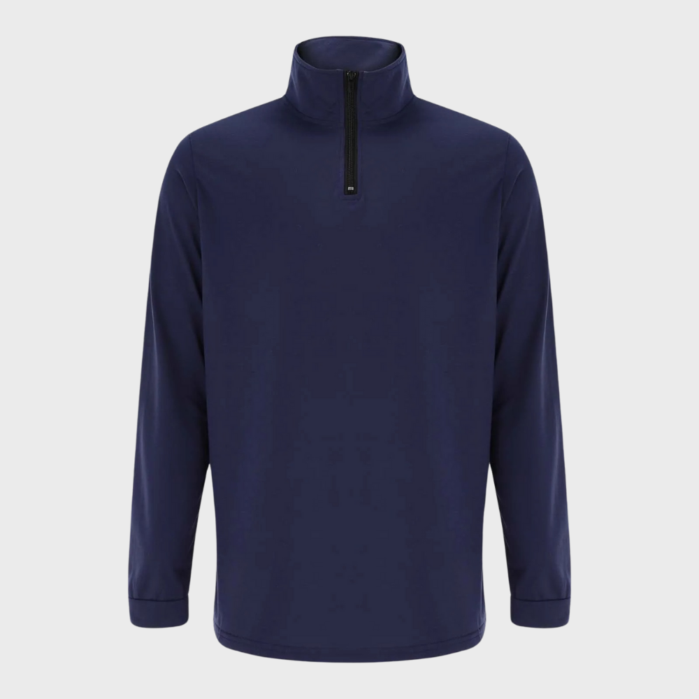 Men's Half-Zip Sweater for Warmth and Style