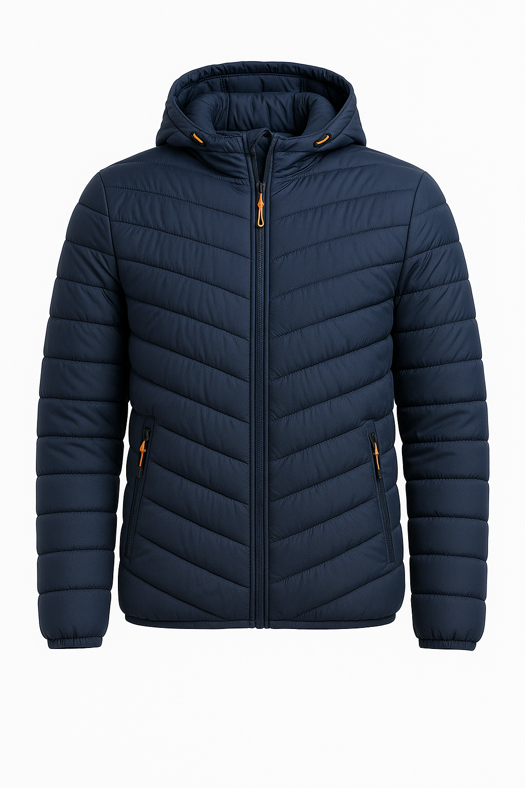 Men's Hooded Quilted Puffer Jacket for Winter 5