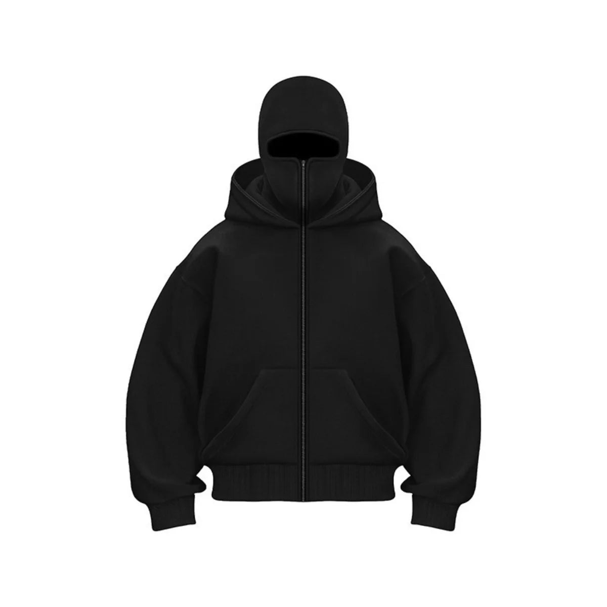 Men's Hooded Sports Sweatshirt with Balaclava 0