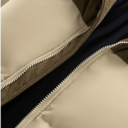 Men's Insulated Winter Jacket with Cord Hood 3