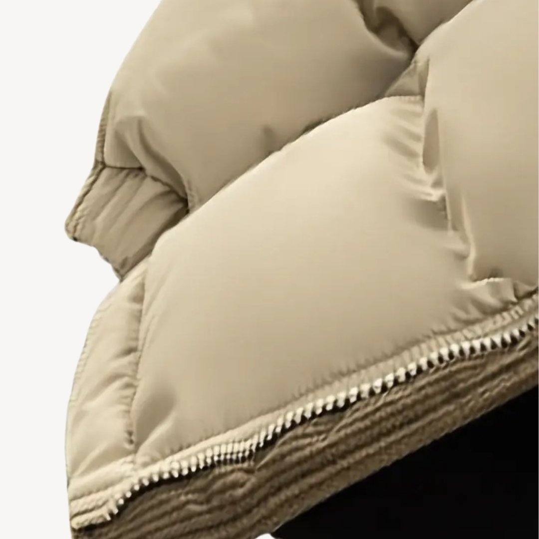 Men's Insulated Winter Jacket with Cord Hood 4