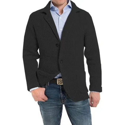 Men's Knitted Cardigan with Button Detail 1