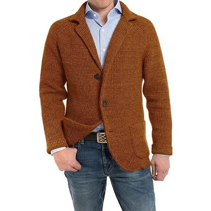 Men's Knitted Cardigan with Button Detail 2
