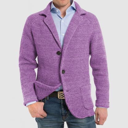 Men's Knitted Cardigan with Button Detail 6