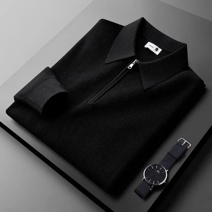 Men's Knitted Polo Shirt - Comfortable and Stylish Polo Shirts 2