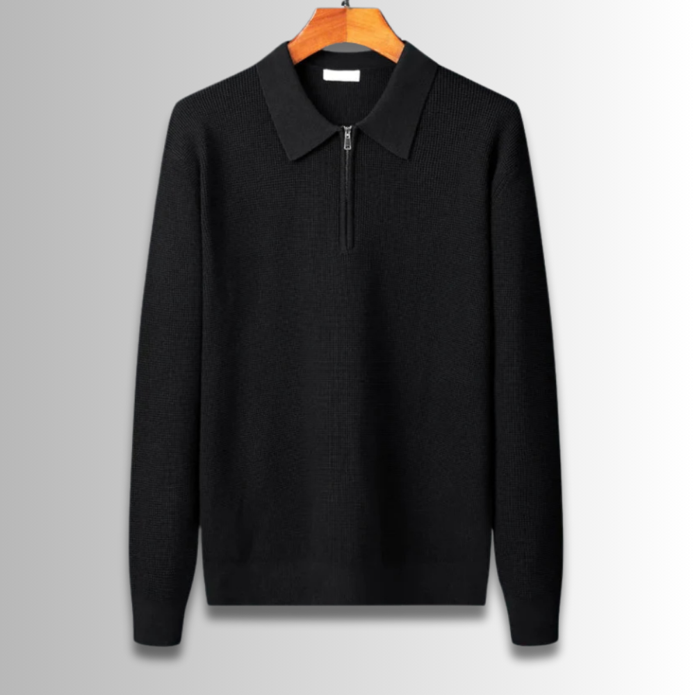 Men's Knitted Polo Shirt - Comfortable and Stylish Polo Shirts 8