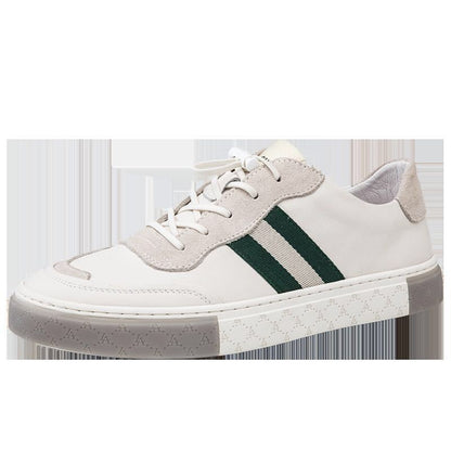 Men's Leather Casual Sneakers - Comfortable Everyday Trainers 5