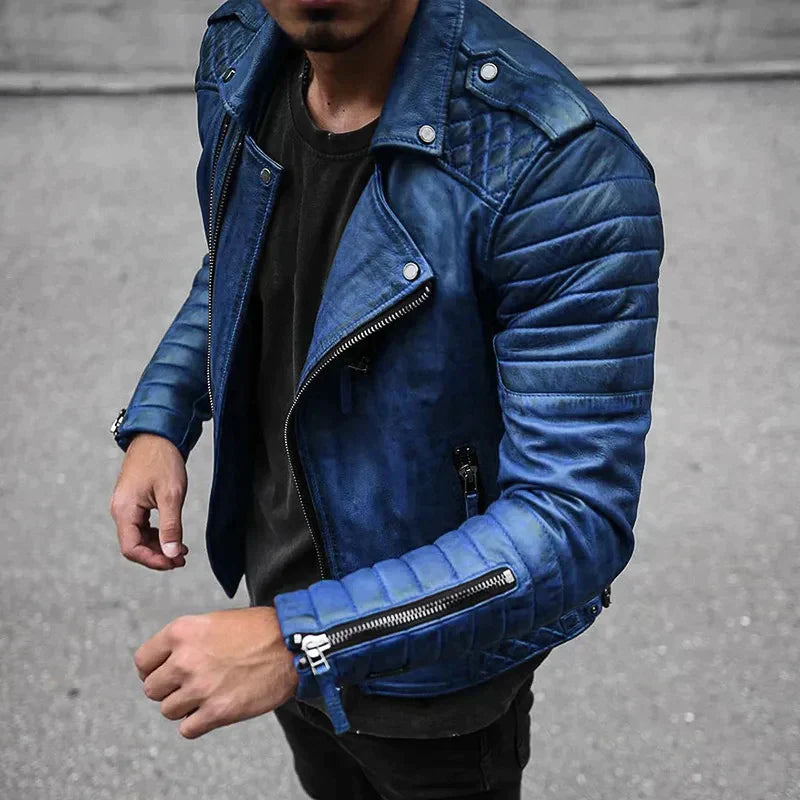Men's Leather Jacket - Stylish Premium Quality Outerwear 2