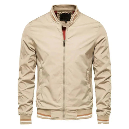 Men's Lightweight Bomber Jacket with Sporty Style 3