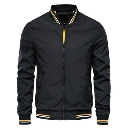 Men's Lightweight Bomber Jacket with Sporty Style 6