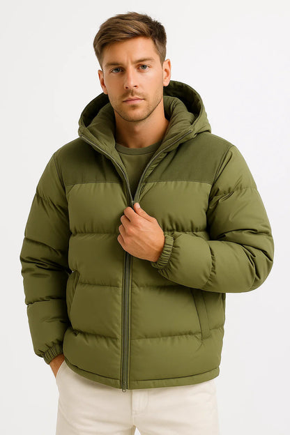 Men's Lightweight Hooded Puffer Jacket 7