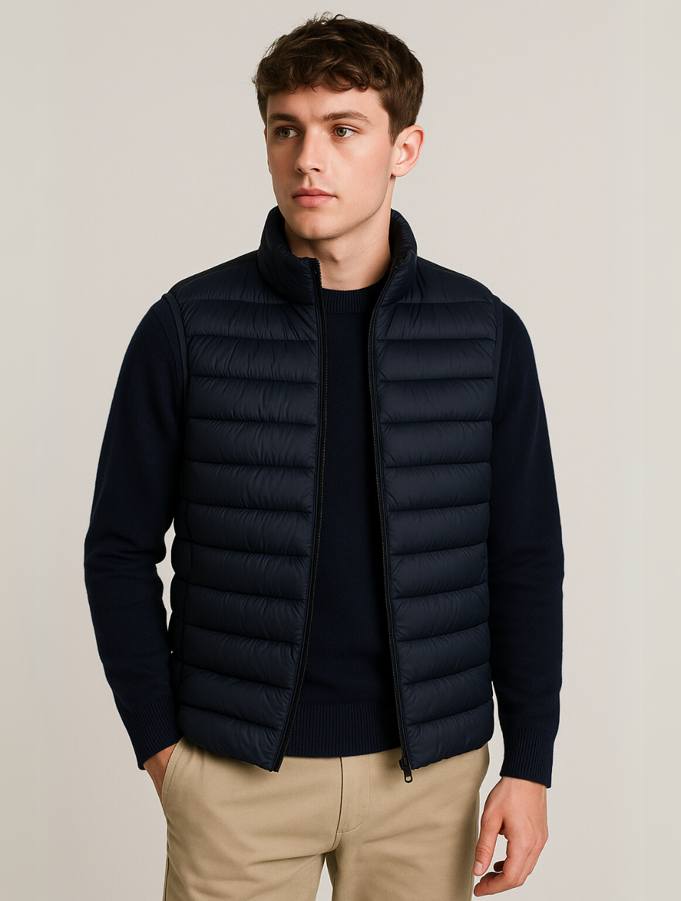 Men's Lightweight Quilted Body Warmer 6