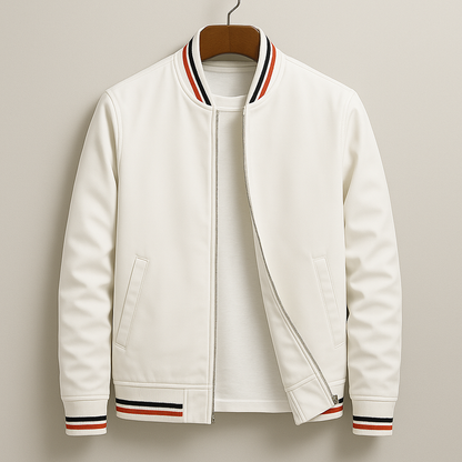 Men's Lightweight Zip-Up Bomber Jacket 2