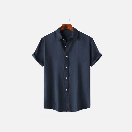 Men's Linen Shirt - Lightweight & Breathable Casual Top 0