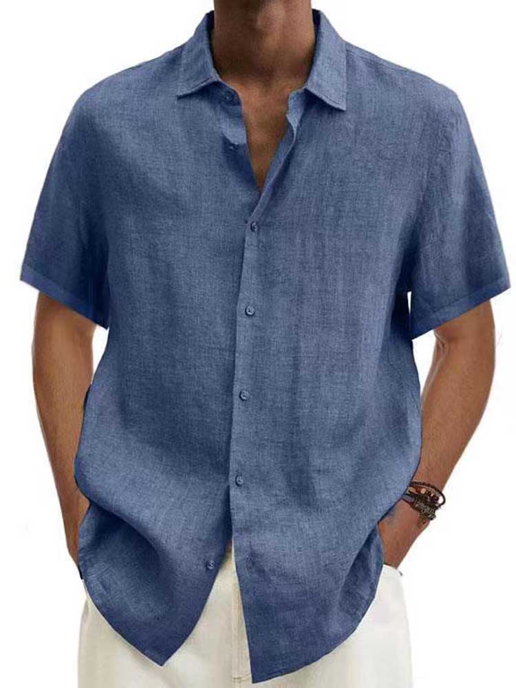 Men's Linen Shirt - Stylish & Comfortable Casual Wear 6