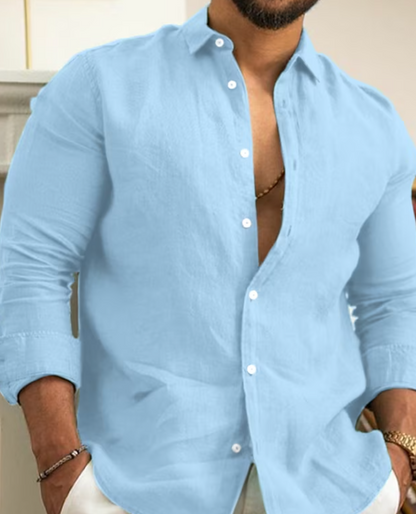 Men's Linen Shirt - Stylish and Comfortable Casual Wear 3