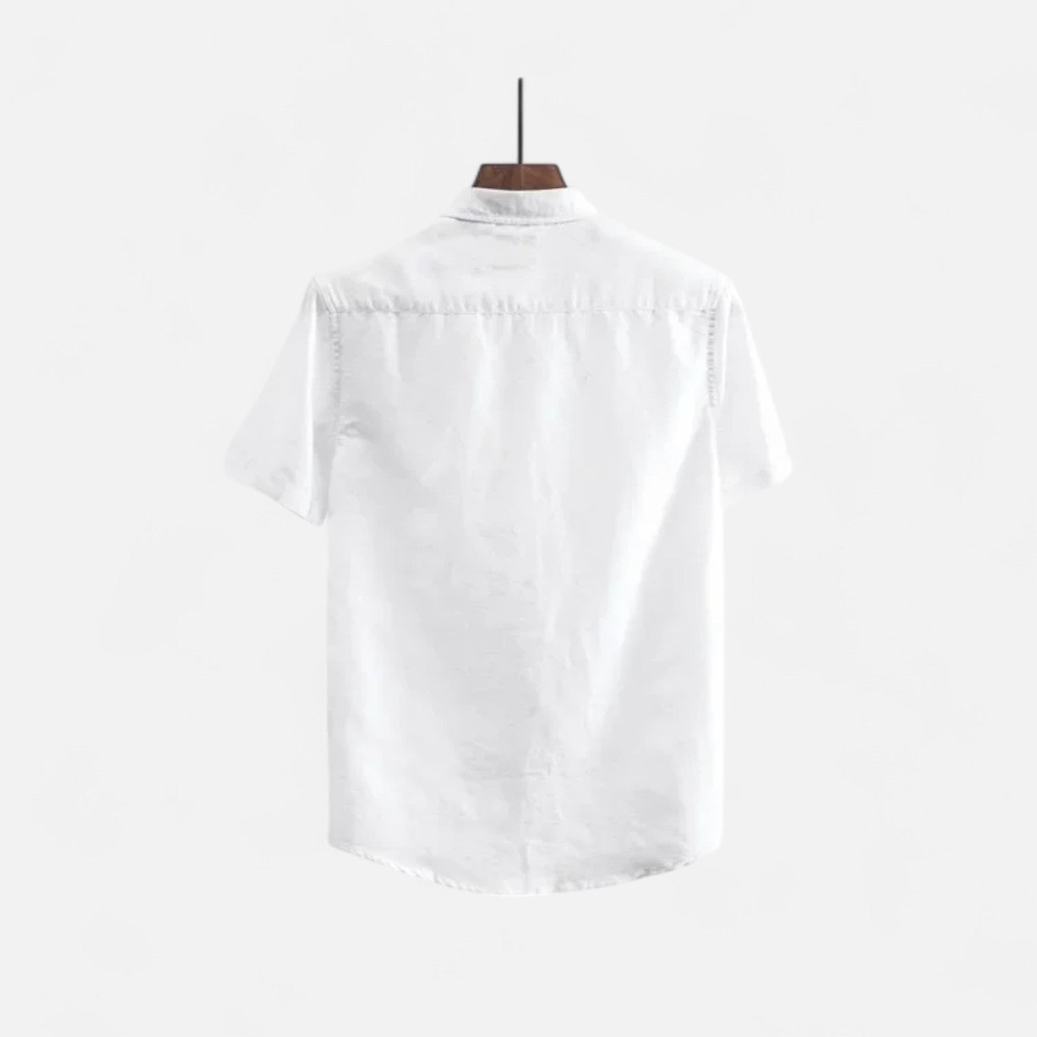Men's Linen Short-Sleeved Shirt for Summer Comfort 5