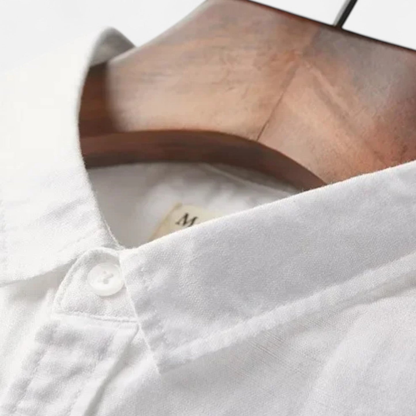 Men's Linen Short-Sleeved Shirt for Summer Comfort 8