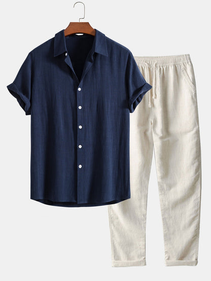Men's Linen Summer Set 1