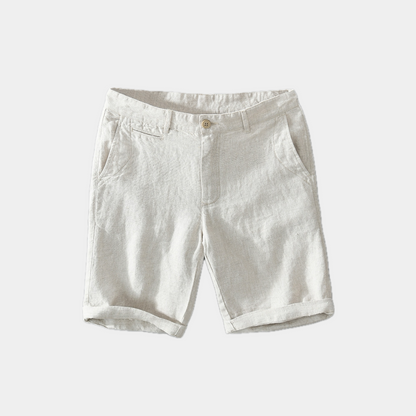 Men's Linen Tailored Shorts 1