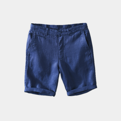 Men's Linen Tailored Shorts 2
