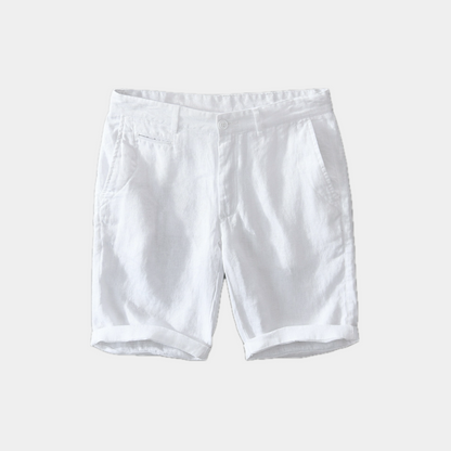 Men's Linen Tailored Shorts 4