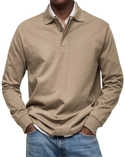 Men's Long Sleeve Polo Shirt 6